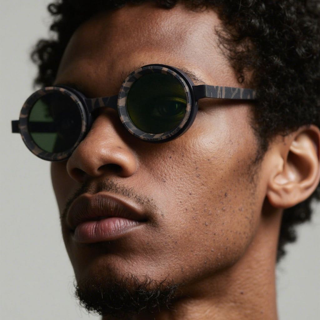 Sun Glasses Male Zoom Rotating Glasses Sun Protection