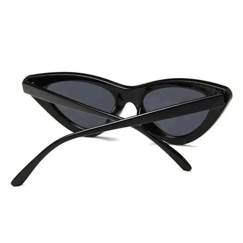 Modern Vintage Cateye Sunglasses Cool Women Retro Small Cat Eye Sun Glasses Elegant Designer Colorful Eyewear For Female Polarised Cat Eye Sunglasses for Women, 100% UV Protection Retro Narrow Pointy Cateye Womens Sunglasses